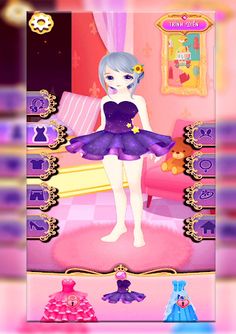 Anime Princess Doll Dress Up - Screenshot 3