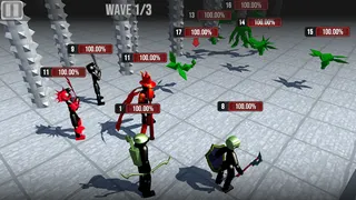 Stickman Raid Warriors Legends - Screenshot 2