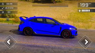 Drift Honda Civic Simulator - Screenshot 3