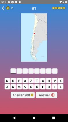 Chile: Regions & Provinces Map - Screenshot 1