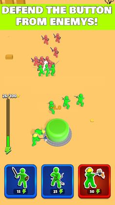 Defend The Button - Screenshot 1