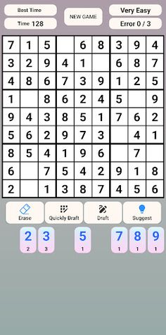 Puzzle Sudoku - Screenshot 1