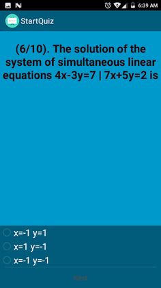 Math Quiz for School Students - Screenshot 3