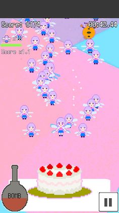 Sweet Defender ~ Tap Game - Screenshot 1