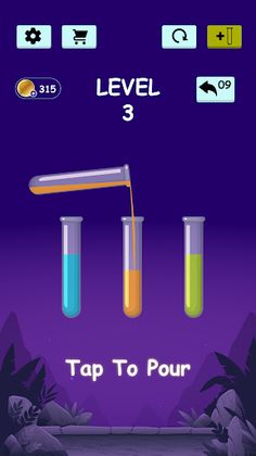 Water Sort Color Puzzle Game - Screenshot 2