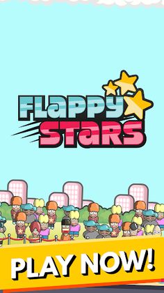 Flappy Stars - Become a Star! - Screenshot 1