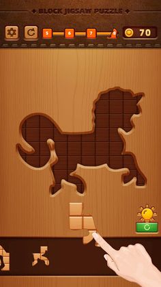 Block Jigsaw Puzzle: Wood Game - Screenshot 1