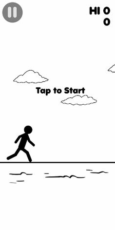 Stickman Running :  Run Game - Screenshot 2