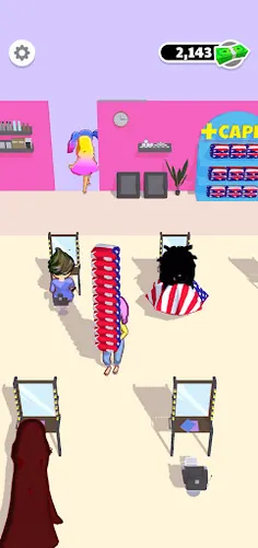 Idle Hair Salon - Screenshot 3