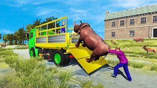 Animals Transport Truck Driver - Screenshot 1