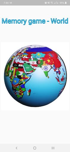 Memory game - World - Screenshot 1