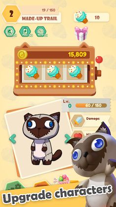 Shooter cat - Real-time combat - Screenshot 2