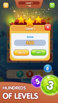 Color Balls - Number Game - Screenshot 3