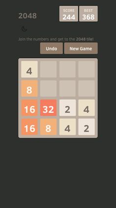 2048 - Screenshot 4