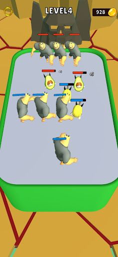 Merge Banana Cat fight: Master - Screenshot 2