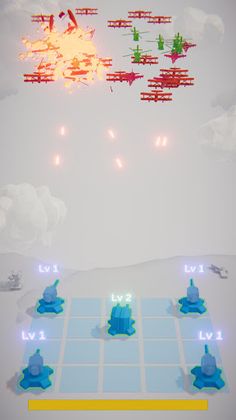 Merge Air Defense - Screenshot 1