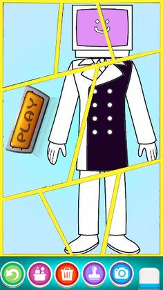 Tvman Skibydy Toilet Colouring - Screenshot 3