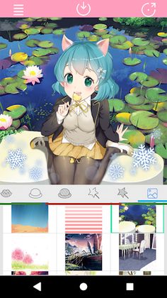 Anime Avatar Maker: Pretty - Screenshot 4