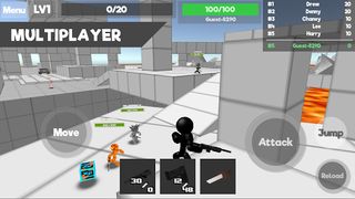 Stickman Unknown Battlegrounds - Screenshot 1