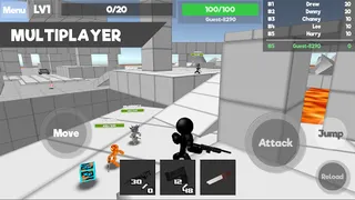 Stickman Unknown Battlegrounds - Screenshot 1