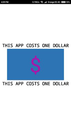 One Dollar App - Screenshot 3