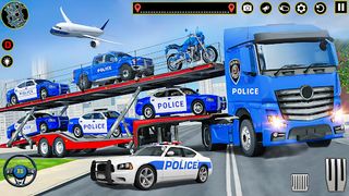 US Police Cars Transport Games - Screenshot 3