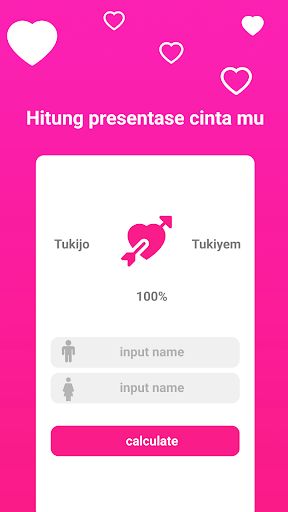 Kalkulator Cinta - Screenshot 3