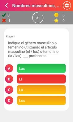QuizLingo - Spanish Grammar Te - Screenshot 4