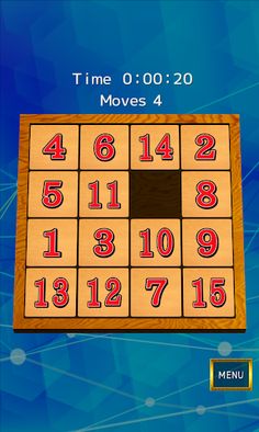 15 puzzle 3D - Screenshot 1