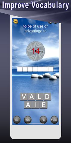 Word Scramble Vocabulary Game - Screenshot 1