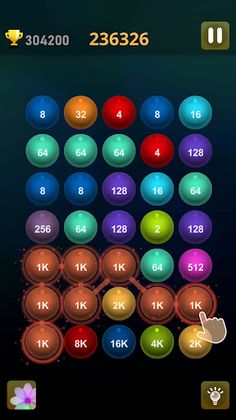 2248 puzzle - link block Tiles - Screenshot 2