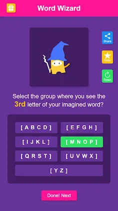 Word wizard - A word challenge - Screenshot 1