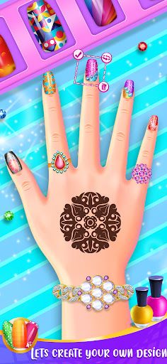 Nail Salon Girls Manicure Game - Screenshot 3
