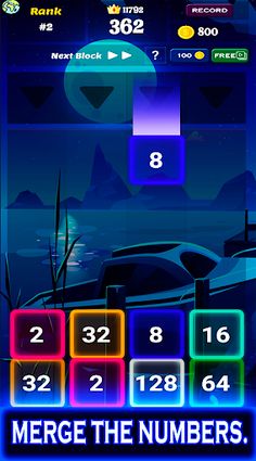 Merge The Numbers - Screenshot 2