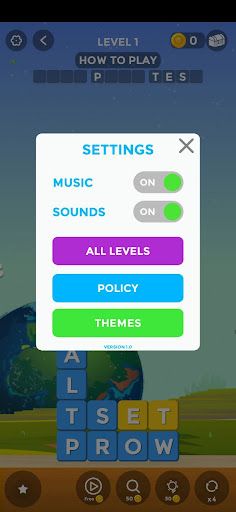 Word Brick Puzzle - Screenshot 1