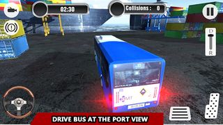 Port Bus Parking Adventure 3D - Screenshot 1