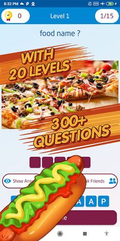 Guess food games - Screenshot 3