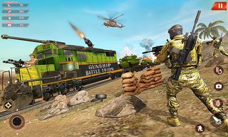 Army Train Driving Simulator - Screenshot 2