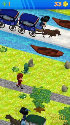 Swan Princess Gator Escape - Screenshot 4