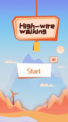 High-wire walking - Screenshot 1