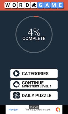 Word Game - Enhance Your Vocab - Screenshot 1