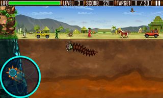 Worm’s City Attack Game - Screenshot 2