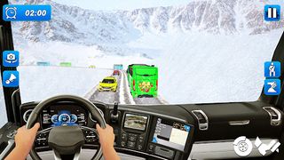 Snow Bus Simulator Games - Screenshot 1
