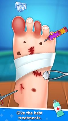 Foot Surgery Games Offline - Screenshot 1
