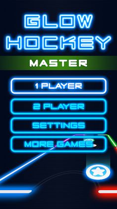 Glow Hockey Master - Screenshot 4