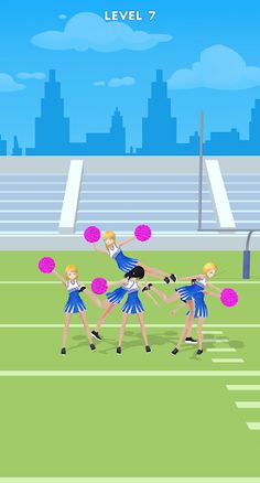 Cheerleader Stunt - Screenshot 4