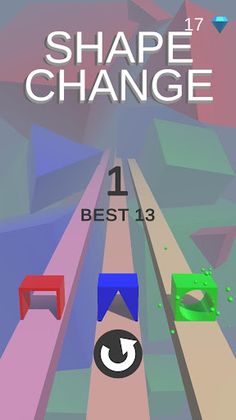 Shape Change 3D Offline game - Screenshot 1