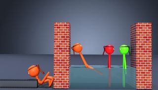 Stickman Ragdoll Dismount Game - Screenshot 2