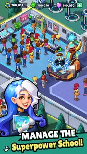 Idle Superpower School - Screenshot 2