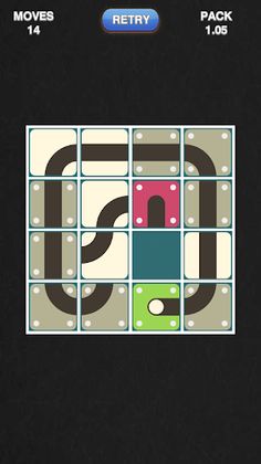 Rolling Ball-Slide Puzzle - Screenshot 1